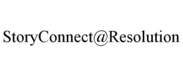 STORYCONNECT@RESOLUTION trademark