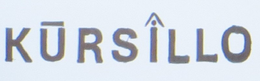 KURSÎLLO trademark