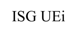 ISG UEI trademark