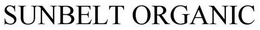 SUNBELT ORGANIC trademark