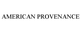 AMERICAN PROVENANCE trademark