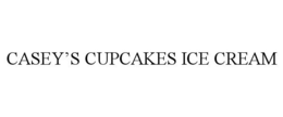 CASEY'S CUPCAKES ICE CREAM trademark