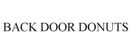 BACK DOOR DONUTS trademark