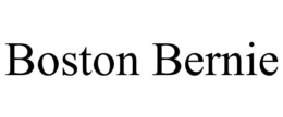 BOSTON BERNIE trademark