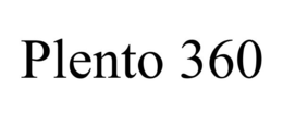 PLENTO 360 trademark
