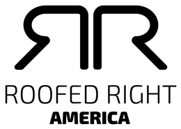 RR ROOFED RIGHT AMERICA trademark