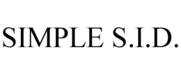 SIMPLE S.I.D. trademark
