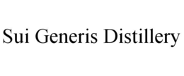SUI GENERIS DISTILLERY trademark
