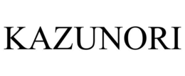 KAZUNORI trademark