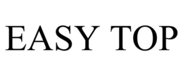 EASY TOP trademark