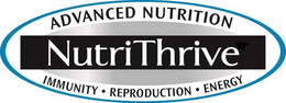 NUTRITHRIVE ADVANCED NUTRITION IMMUNITY REPRODUCTION ENERGY trademark