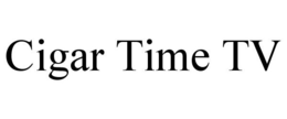 CIGAR TIME TV trademark