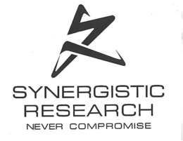 S SYNERGISTIC RESEARCH NEVER COMPROMISE trademark