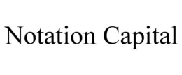 NOTATION CAPITAL trademark