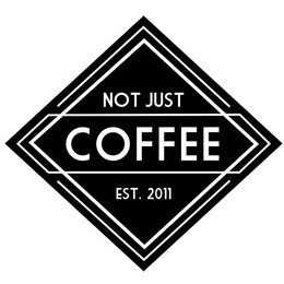 NOT JUST COFFEE EST. 2011 trademark