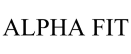 ALPHA FIT trademark