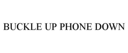 BUCKLE UP PHONE DOWN trademark