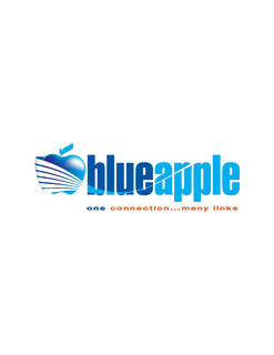 BLUEAPPLE ONE CONNECTION...MANY LINKS trademark