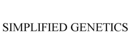 SIMPLIFIED GENETICS trademark