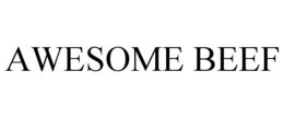 AWESOME BEEF trademark