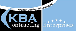 KBA CONTRACTING ENTERPRISES KINGDOM BLESSINGS ACKNOWLEDGED! trademark