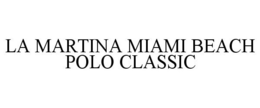 LA MARTINA MIAMI BEACH POLO CLASSIC trademark