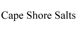 CAPE SHORE SALTS trademark