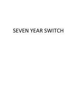 SEVEN YEAR SWITCH trademark