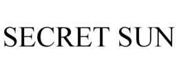 SECRET SUN trademark