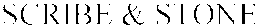 SCRIBE & STONE trademark