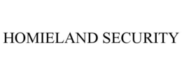 HOMIELAND SECURITY trademark