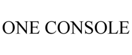 ONE CONSOLE trademark