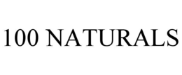 100 NATURALS trademark