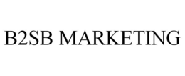 B2SB MARKETING trademark