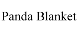 PANDA BLANKET trademark