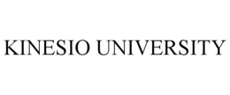 KINESIO UNIVERSITY trademark