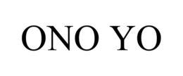 ONO YO trademark