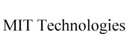 MIT TECHNOLOGIES trademark