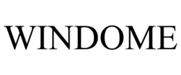 WINDOME trademark