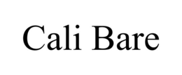 CALI BARE trademark