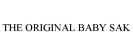 THE ORIGINAL BABY SAK trademark