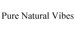 PURE NATURAL VIBES trademark