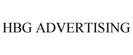 HBG ADVERTISING trademark