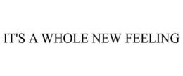 IT'S A WHOLE NEW FEELING trademark
