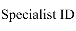 SPECIALIST ID trademark