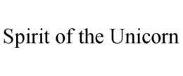 SPIRIT OF THE UNICORN trademark