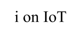 I ON IOT trademark