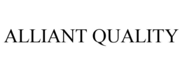 ALLIANT QUALITY trademark