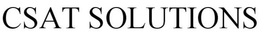 CSAT SOLUTIONS trademark