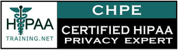 HIPAA TRAINING.NET CHPE CERTIFIED HIPAA PRIVACY EXPERT trademark